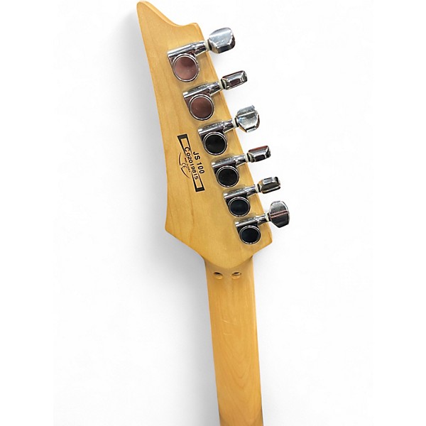 Used Ibanez JS100 Joe Satriani Signature Red Solid Body Electric Guitar