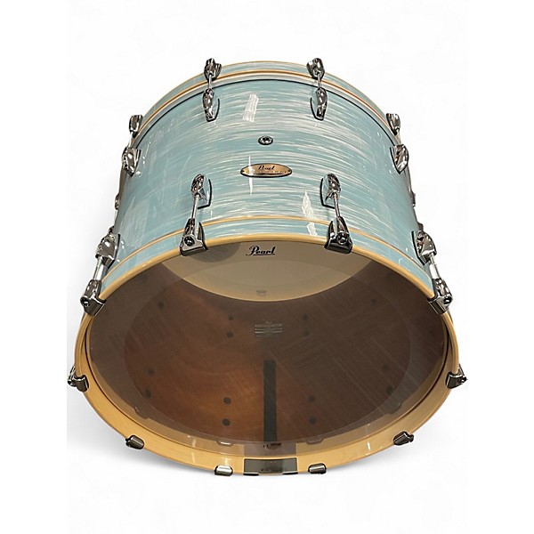 Used Pearl 22X18 Session Studio Select Ice Blue Oyster Drum