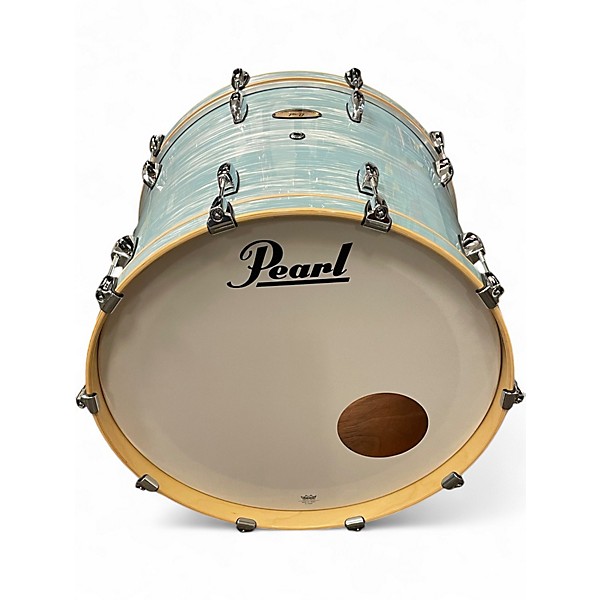 Used Pearl 22X18 Session Studio Select Ice Blue Oyster Drum