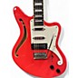 Used 2020s D'Angelico Premier Bedford Fiesta Red Solid Body Electric Guitar