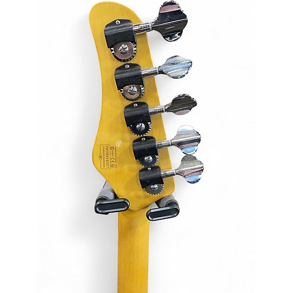 Used Schecter Guitar Research CV5 Natural Electric Bass Guitar