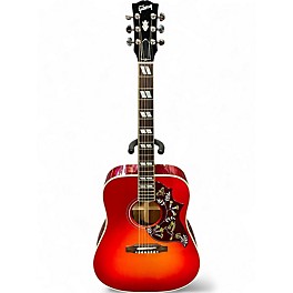 Used Gibson Hummingbird Standard Cherry Sunburst Acoustic Electric Guitar