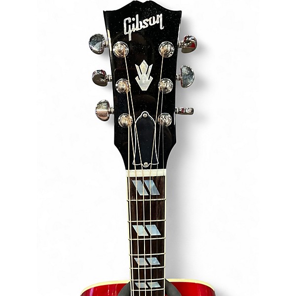 Used Gibson Hummingbird Standard Cherry Sunburst Acoustic Electric Guitar