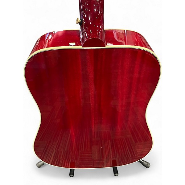 Used Gibson Hummingbird Standard Cherry Sunburst Acoustic Electric Guitar