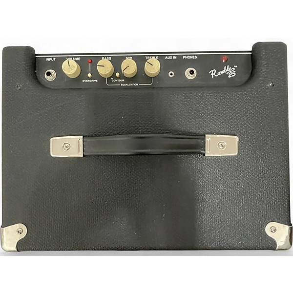 Used Fender Rumble 25 25W 1x10 Bass Combo Amp