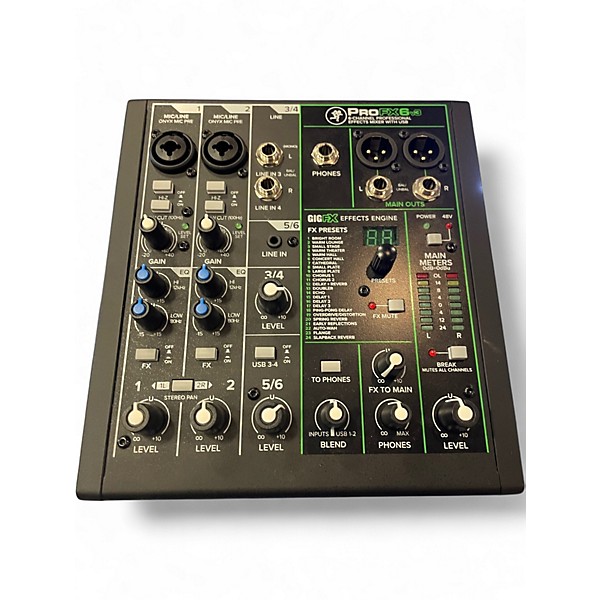 Used Mackie PROFX6V3 Unpowered Mixer