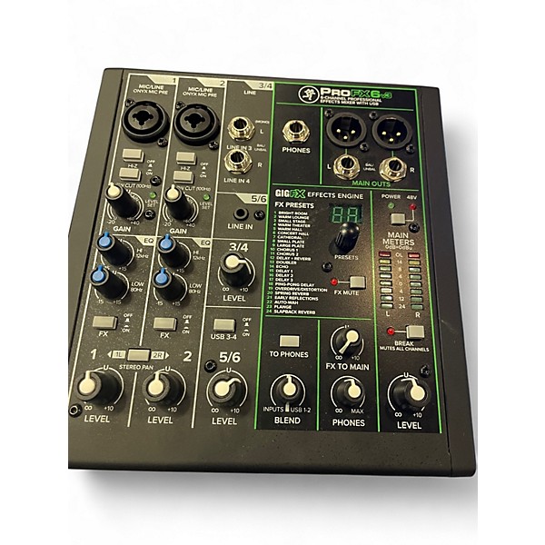 Used Mackie PROFX6V3 Unpowered Mixer