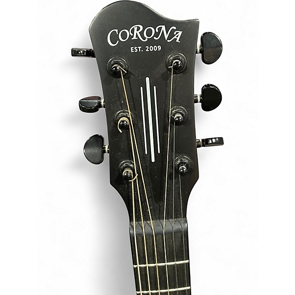 Used Corona Aphrodite APS-100 EQ Natural Acoustic Electric Guitar