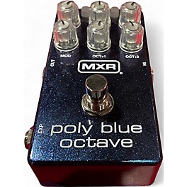 Used MXR POLY BLUE OCTAVE Effect Pedal