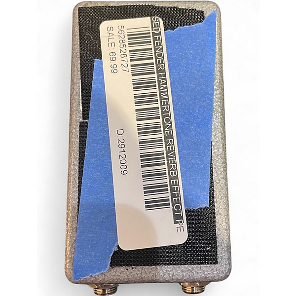 Used Fender Hammertone Reverb Effect Pedal