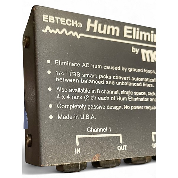 Used Morley Hum Eliminator Effect Pedal