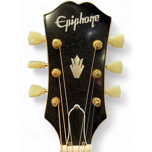 Used Epiphone J-200 Antique Burst Acoustic Electric Guitar