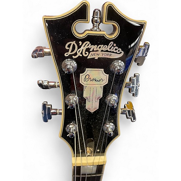 Used D'Angelico Premier Series DC 2 Color Sunburst Hollow Body Electric Guitar