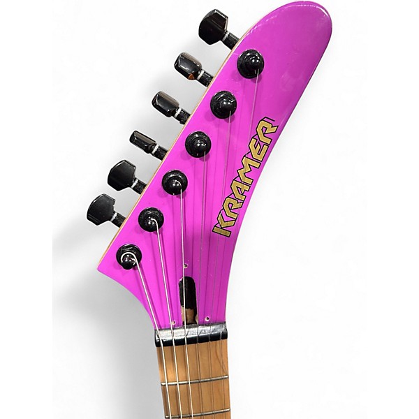 Used Kramer Baretta Special Purple Solid Body Electric Guitar