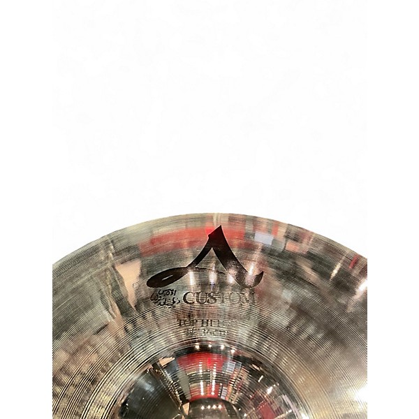 Used Zildjian 14in A Custom Hi Hat Top Cymbal