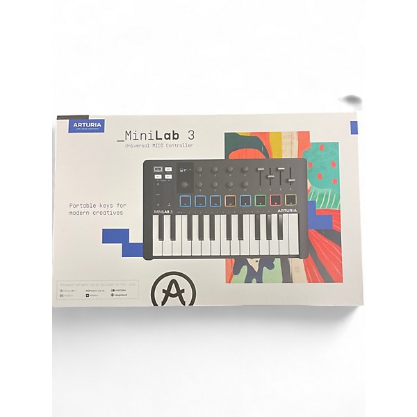 Used Arturia Minilab 3 MIDI Controller