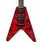 Used Epiphone FLYING V JAMES WALKER Blood red Solid Body Electric Guitar