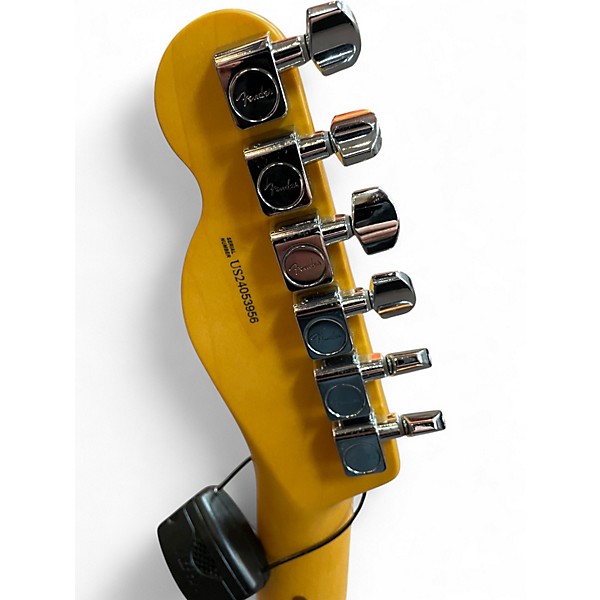 Used Fender American Professional II Telecaster Black Solid Body Electric Guitar