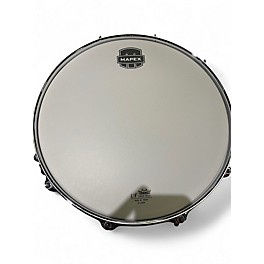 Used Mapex 14in The Tomahawk Metallic Silver Drum