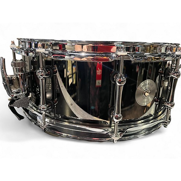 Used Mapex 14in The Tomahawk Metallic Silver Drum