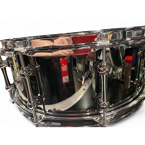 Used Mapex 14in The Tomahawk Metallic Silver Drum