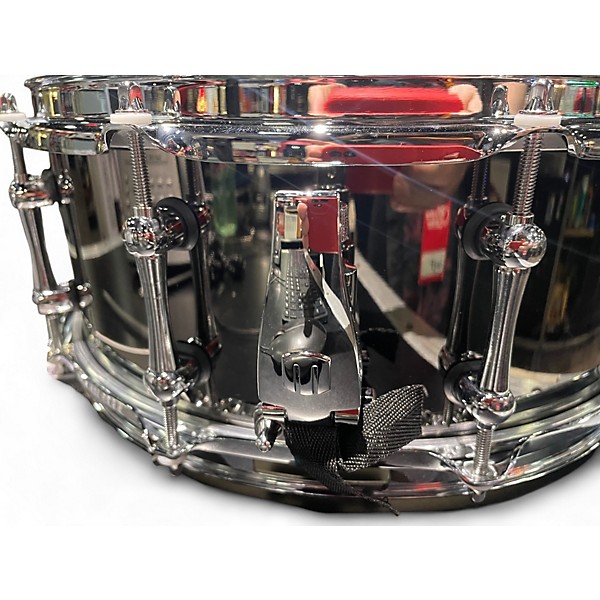 Used Mapex 14in The Tomahawk Metallic Silver Drum