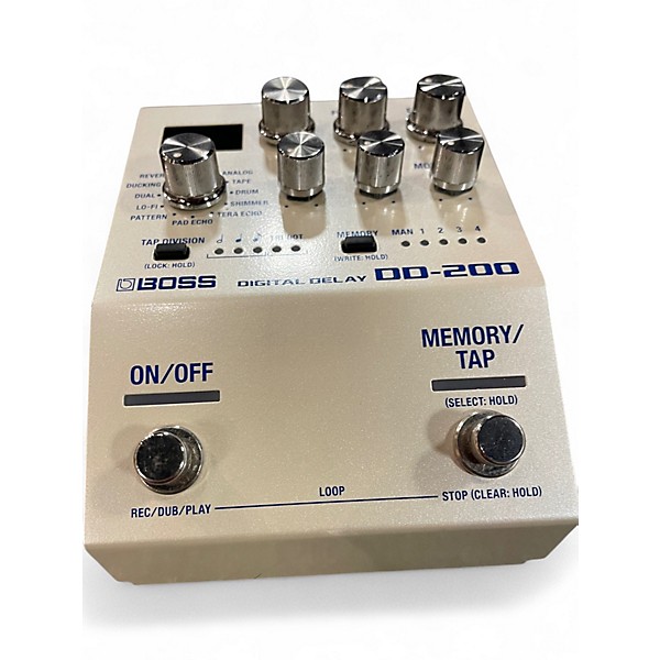 Used BOSS DD200 Digital Delay Effect Pedal