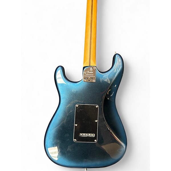 Used Fender American Professional II Stratocaster Dark Knight Solid Body Electric Guitar