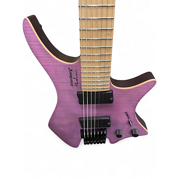 Used 2022 strandberg Boden Standard 7 Magenta Solid Body Electric Guitar