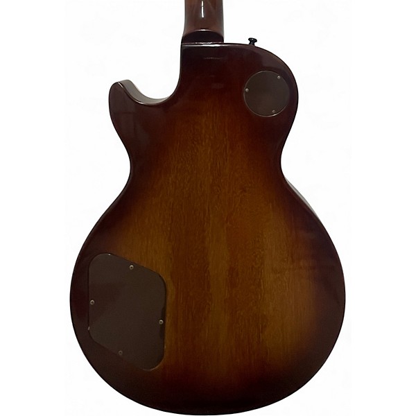 Used Gibson Les Paul Deluxe 2 Tone Sunburst Solid Body Electric Guitar