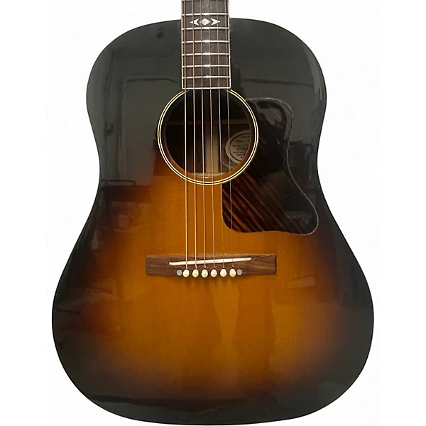 Used Gibson Advanced Jumbo Sunburst Acoustic Guitar