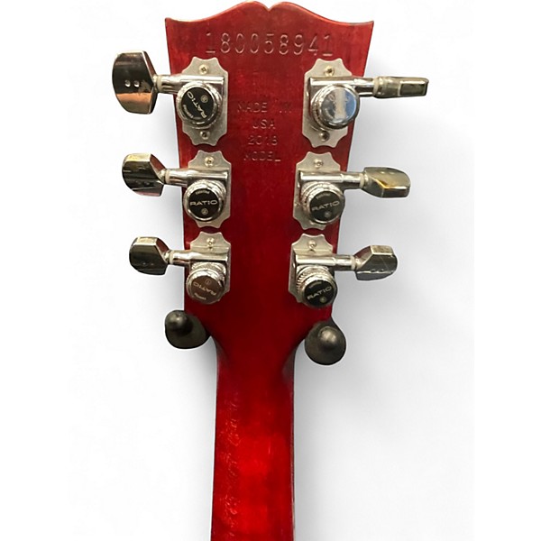 Used 2018 Gibson Les Paul Faded Faded Cherry Solid Body Electric Guitar