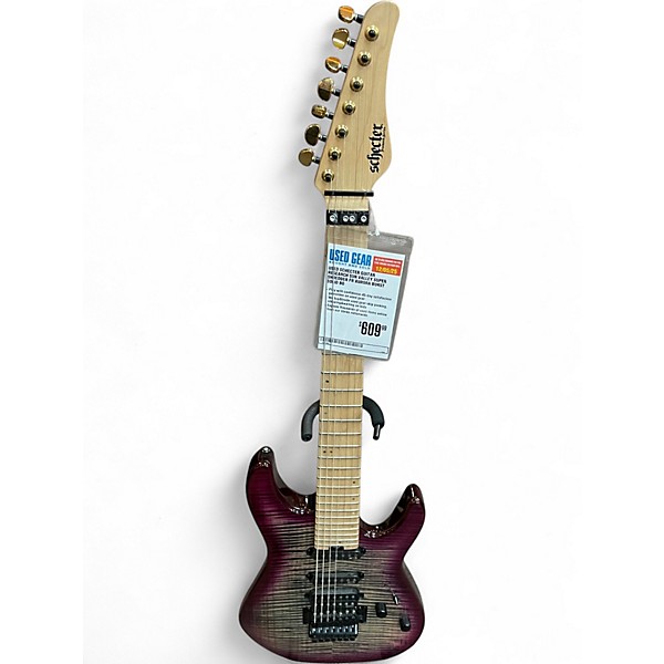 Used Schecter Guitar Research SUN VALLEY SUPER SHREDDER FR AURORA BURST Solid Body Electric Guitar