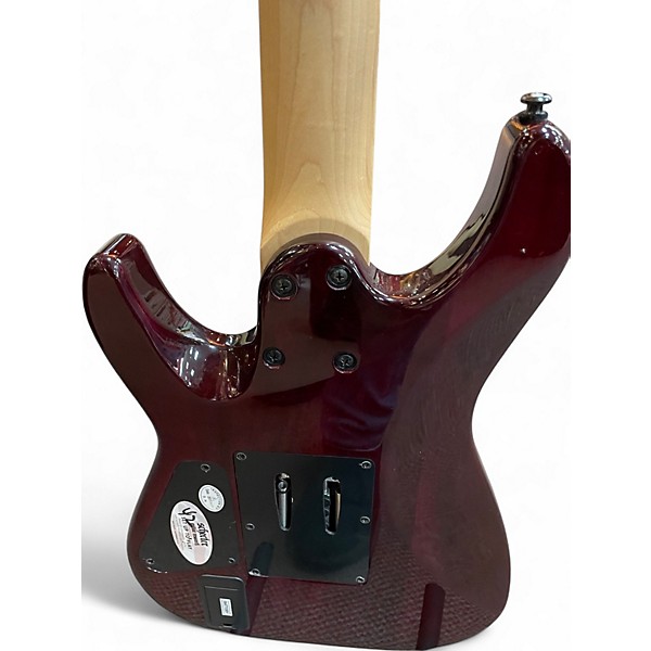 Used Schecter Guitar Research SUN VALLEY SUPER SHREDDER FR AURORA BURST Solid Body Electric Guitar