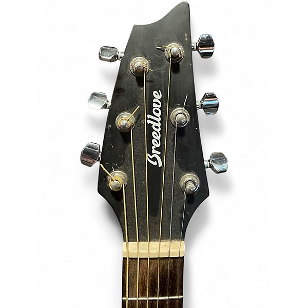 Used Breedlove Discovery S Concert Cutaway Mahogany Acoustic Electric Guitar