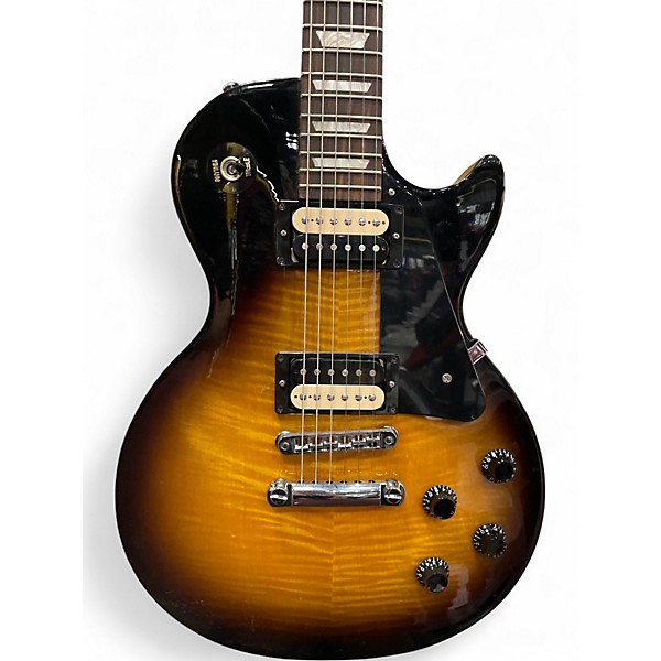 Used Gibson Les Paul Studio Deluxe 2 Tone Sunburst Solid Body Electric Guitar