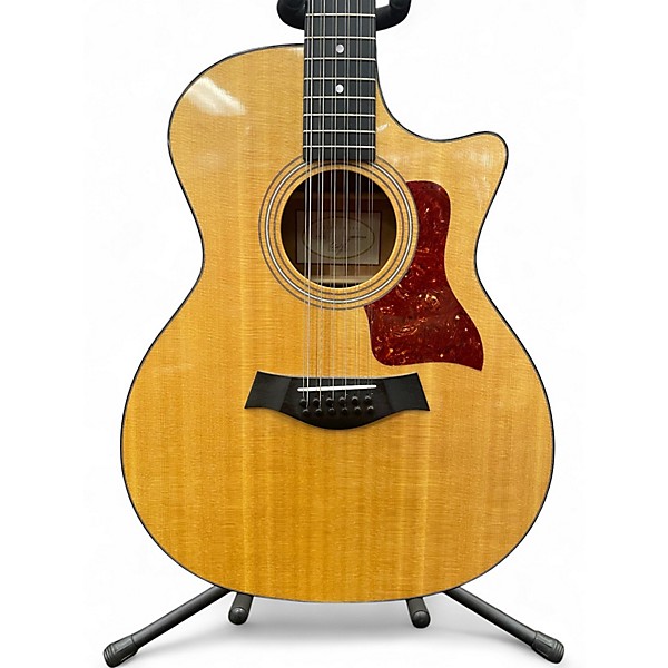 Used Taylor 354ce Natural 12 String Acoustic Electric Guitar
