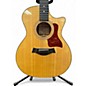 Used Taylor 354ce Natural 12 String Acoustic Electric Guitar