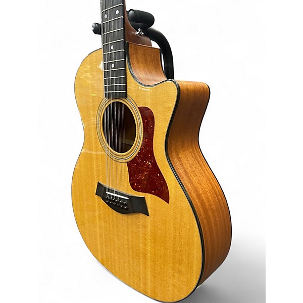 Used Taylor 354ce Natural 12 String Acoustic Electric Guitar