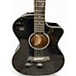 Used Taylor 214CE Deluxe Black Acoustic Electric Guitar thumbnail