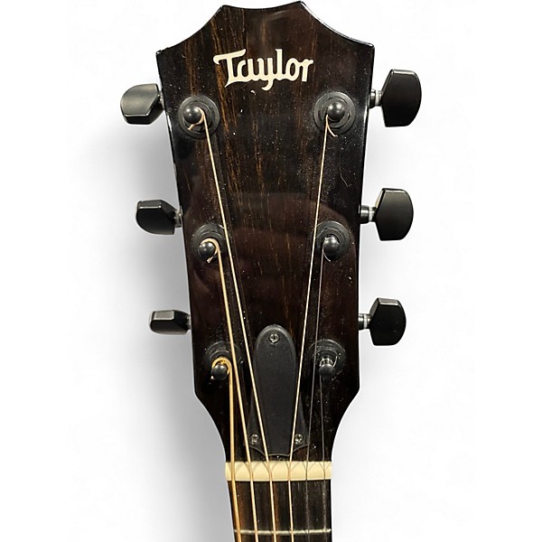 Used Taylor 214CE Deluxe Black Acoustic Electric Guitar