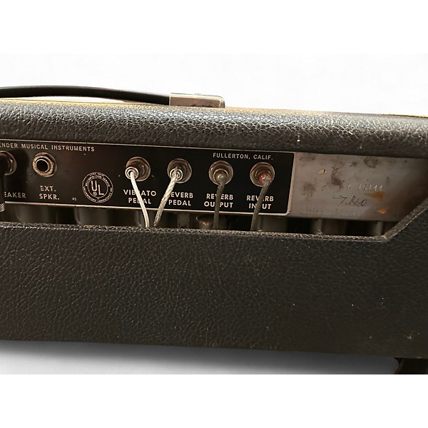 Vintage 1966 Fender Deluxe Reverb Tube Guitar Combo Amp