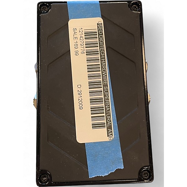 Used DigiTech Hardwire Supernatural Ambient Stereo Reverb Effect Pedal