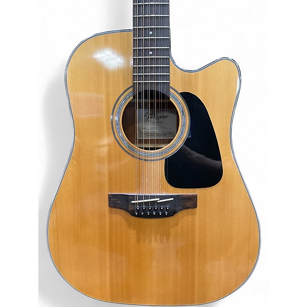Used Takamine GD30CE-12 Natural 12 String Acoustic Electric Guitar