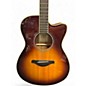 Used Yamaha FSC-TA Brown Sunburst Acoustic Electric Guitar