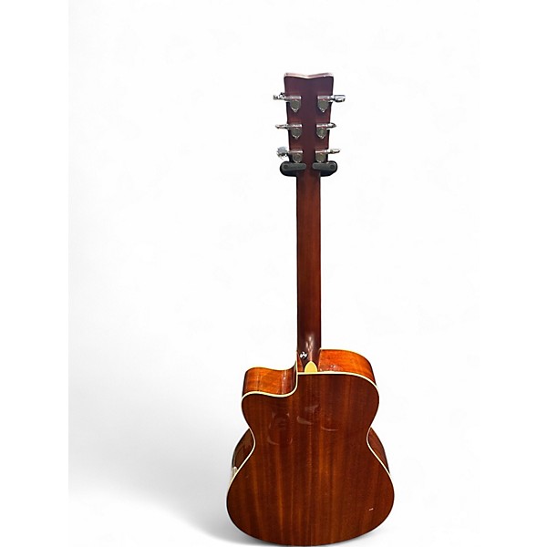 Used Yamaha FSC-TA Brown Sunburst Acoustic Electric Guitar