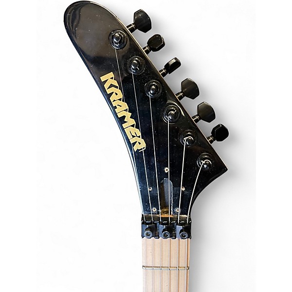 Used Kramer BARETTA LH Black Solid Body Electric Guitar