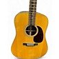 Used Martin D28 natural Acoustic Guitar