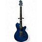 Used Godin LGX-SA AAA Flame Maple Top Trans Blue Solid Body Electric Guitar thumbnail