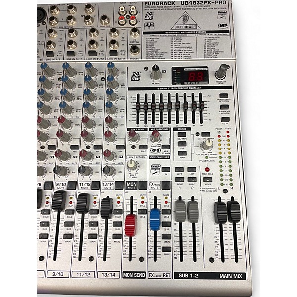 Used Behringer eurorack ub1832fx Unpowered Mixer